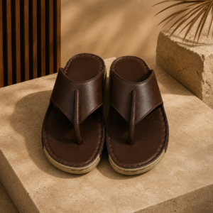 Doctor Classic Toe-Loop Brown Sandal